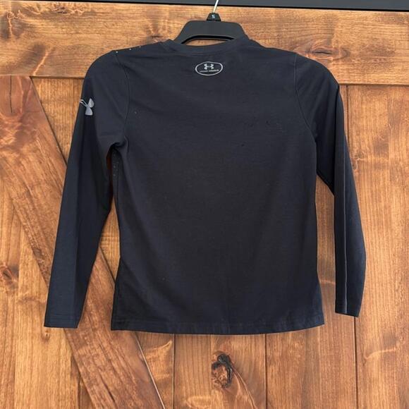 Kids Under‎ Armour Long Sleeve Steph Curry Shirt Youth Small - Picture 3 of 3